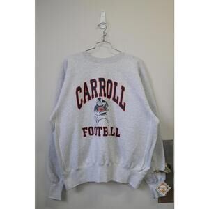 90's The Cotton Exchange Carrol Football Crewneck